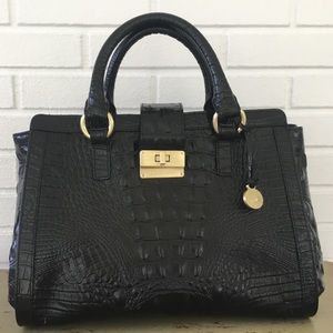 Brahmin Black Annabelle Satchel